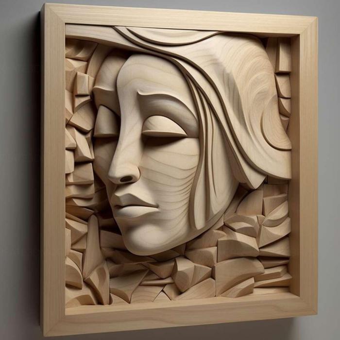 نموذج ثلاثي الأبعاد لآلة CNC 3D Art 